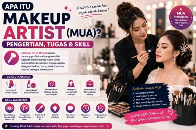 Apa Itu Makeup Artist (MUA)? Pengertian, Tugas & Skill