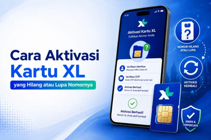 Cara Aktivasi Kartu XL yang Hilang atau Lupa Nomornya