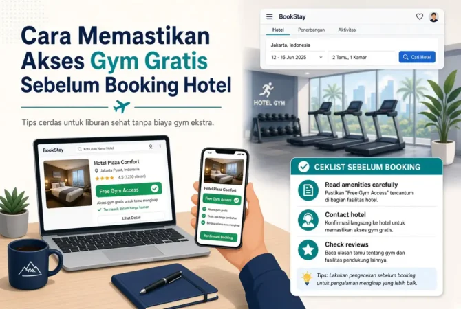 Cara Memastikan Akses Gym Gratis Sebelum Booking Hotel