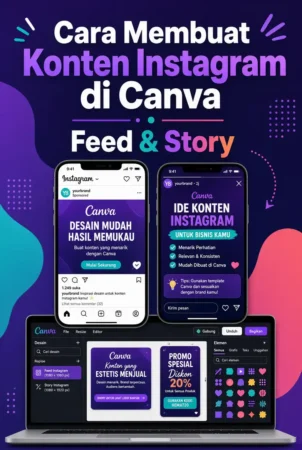 Cara Membuat Konten Instagram di Canva: Feed & Story