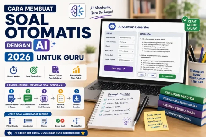 Cara Membuat Soal Otomatis dengan AI 2026 untuk Guru