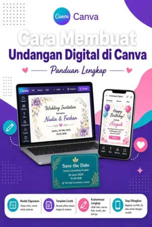 Cara Membuat Undangan Digital di Canva: Panduan Lengkap