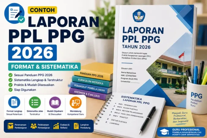 Contoh Laporan PPL PPG 2026: Format & Sistematika