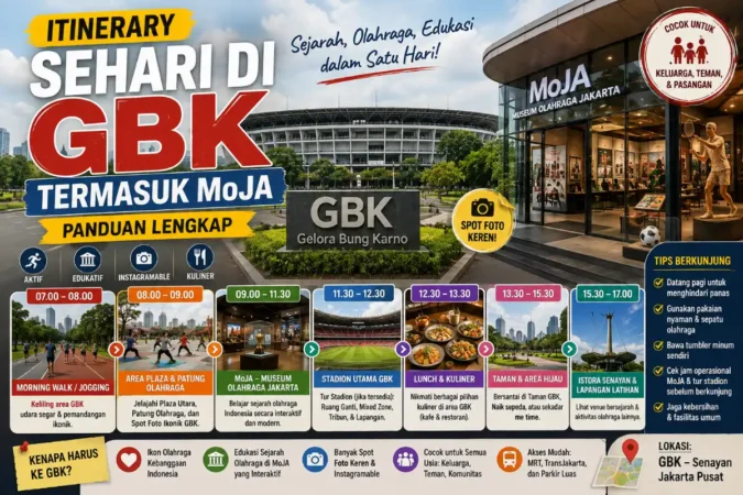 Itinerary Sehari di GBK Termasuk MoJA: Panduan Lengkap
