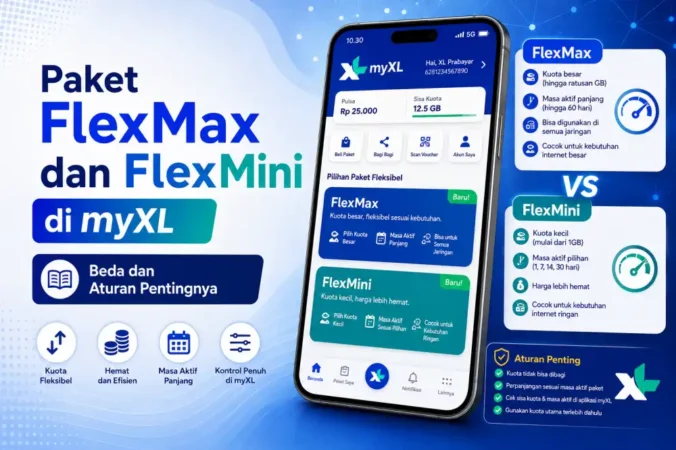 Paket FlexMax dan FlexMini di myXL: Beda dan Aturan Pentingnya