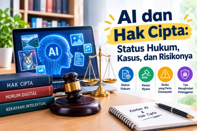 AI dan Hak Cipta: Status Hukum, Kasus, dan Risikonya
