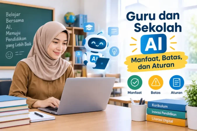 AI untuk Guru dan Sekolah: Manfaat, Batas, dan Aturan