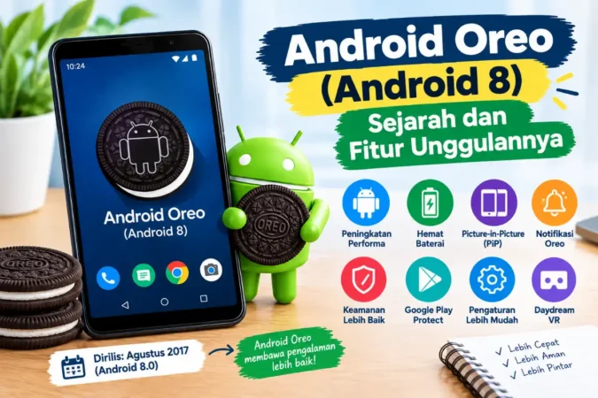 Android Oreo (Android 8): Sejarah dan Fitur Unggulannya