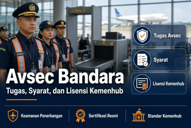 Avsec Bandara: Tugas, Syarat, dan Lisensi Kemenhub