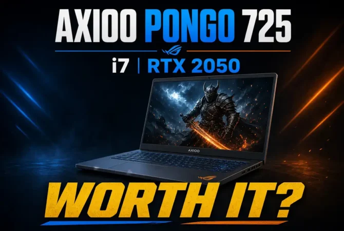 Axioo Pongo 725 i7 RTX 2050, Worth It?
