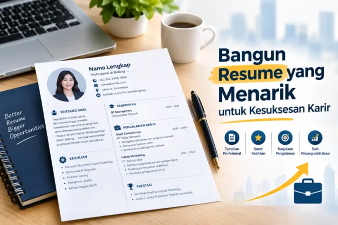 Bangun Resume yang Menarik untuk Kesuksesan Karir