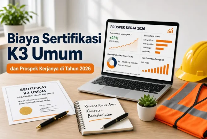 Biaya Sertifikasi K3 Umum dan Prospek Kerjanya di Tahun 2026