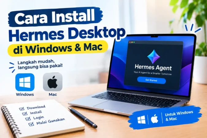 Cara Install Hermes Desktop di Windows & Mac