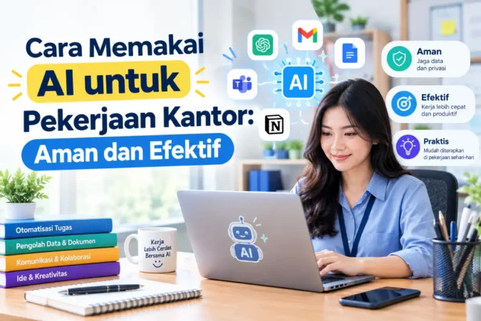 Cara Memakai AI untuk Pekerjaan Kantor: Aman dan Efektif