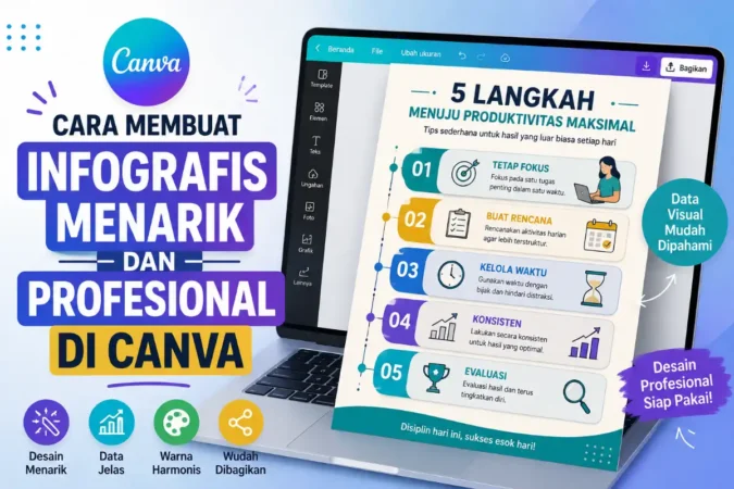 Cara Membuat Infografis Menarik dan Profesional di Canva