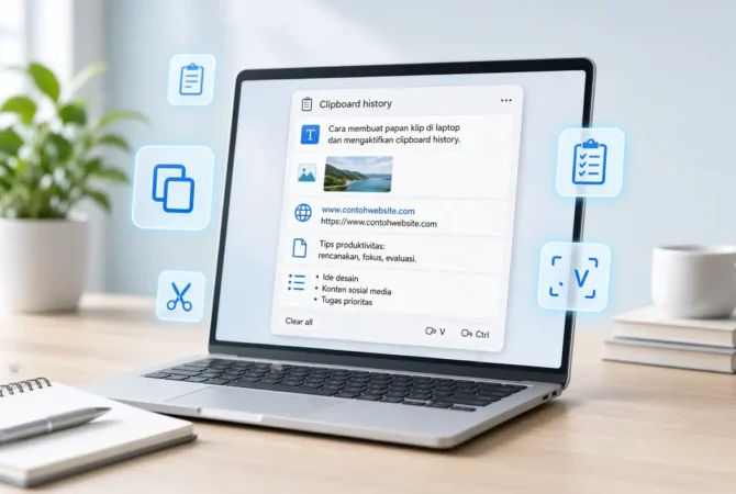 Cara Membuat Papan Klip di Laptop: Aktifkan Clipboard