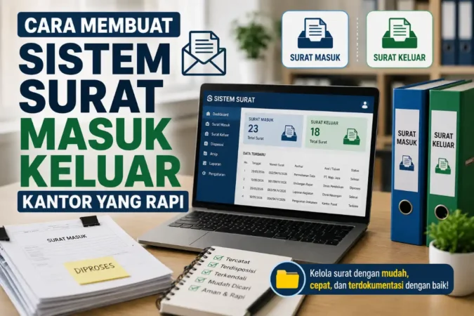 Cara Membuat Sistem Surat Masuk Keluar Kantor yang Rapi