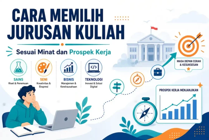 Cara Memilih Jurusan Kuliah Sesuai Minat dan Prospek Kerja