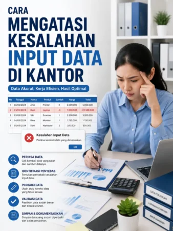 Cara Mengatasi Kesalahan Input Data di Kantor