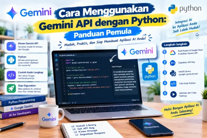 Cara Menggunakan Gemini API dengan Python: Panduan Pemula