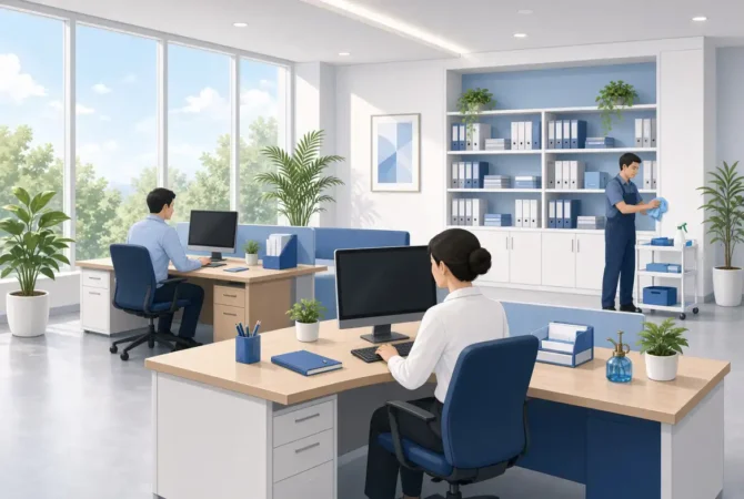 Cara Menjaga Kebersihan dan Tata Letak Kantor