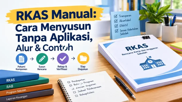 RKAS Manual: Cara Menyusun Tanpa Aplikasi, Alur & Contoh