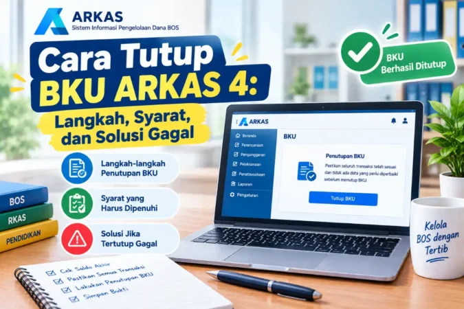 Cara Tutup BKU ARKAS 4: Langkah, Syarat, dan Solusi Gagal