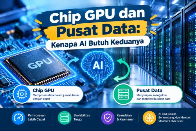 Chip GPU dan Pusat Data: Kenapa AI Butuh Keduanya