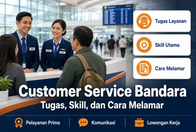 Customer Service Bandara: Tugas, Skill, dan Cara Melamar