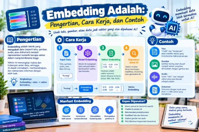 Embedding Adalah: Pengertian, Cara Kerja, dan Contoh