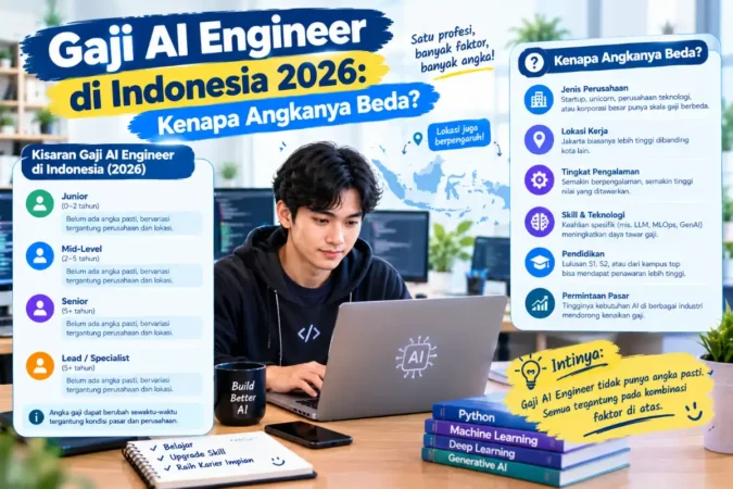 Gaji AI Engineer di Indonesia 2026: Kenapa Angkanya Beda?