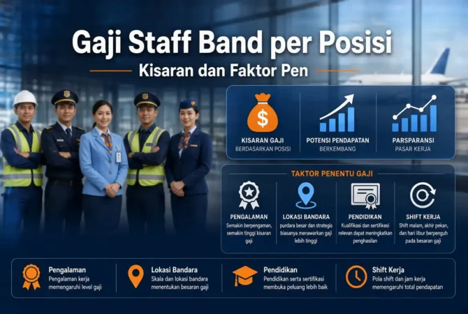 Gaji Staff Bandara per Posisi: Kisaran dan Faktor Penentu