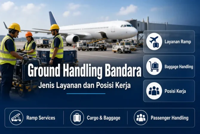 Ground Handling Bandara: Jenis Layanan dan Posisi Kerja