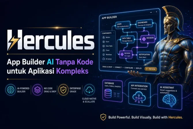 Hercules: App Builder AI Tanpa Kode untuk Aplikasi Kompleks
