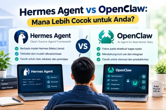 Hermes Agent vs OpenClaw: Mana Lebih Cocok untuk Anda?