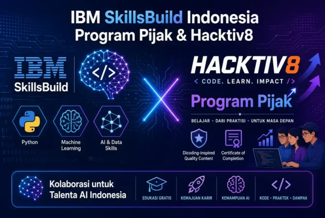 IBM SkillsBuild Indonesia: Program Pijak dan Hacktiv8