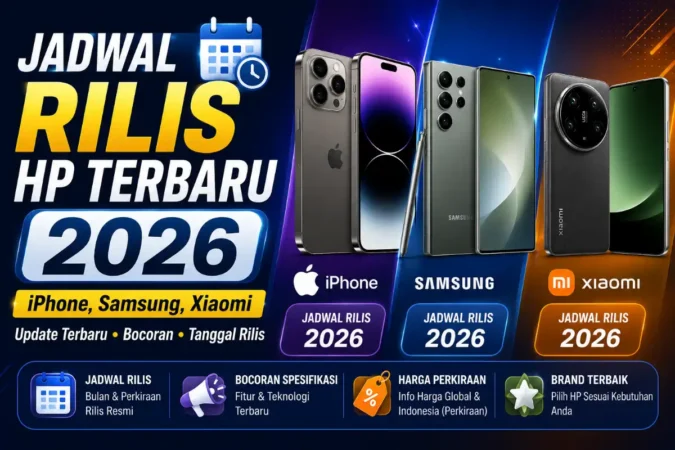 Jadwal Rilis HP Terbaru 2026: iPhone, Samsung, Xiaomi