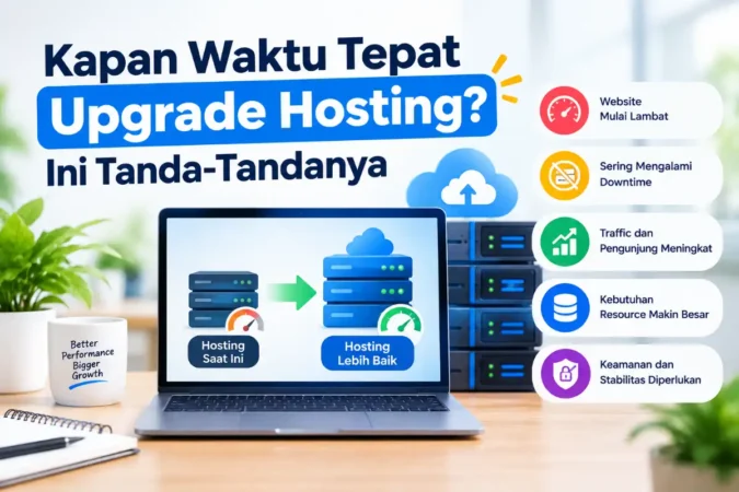 Kapan Waktu Tepat Upgrade Hosting? Ini Tanda-Tandanya