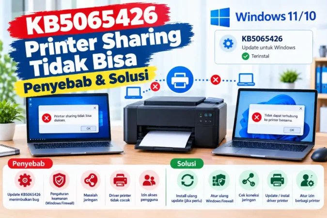 KB5065426 Printer Sharing Tidak Bisa: Penyebab & Solusi