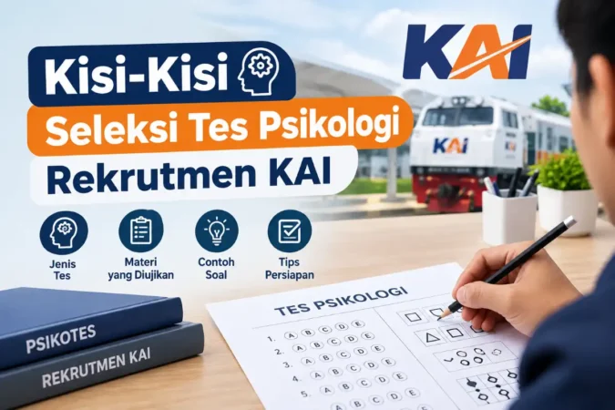 Kisi-Kisi Seleksi Tes Psikologi Rekrutmen KAI