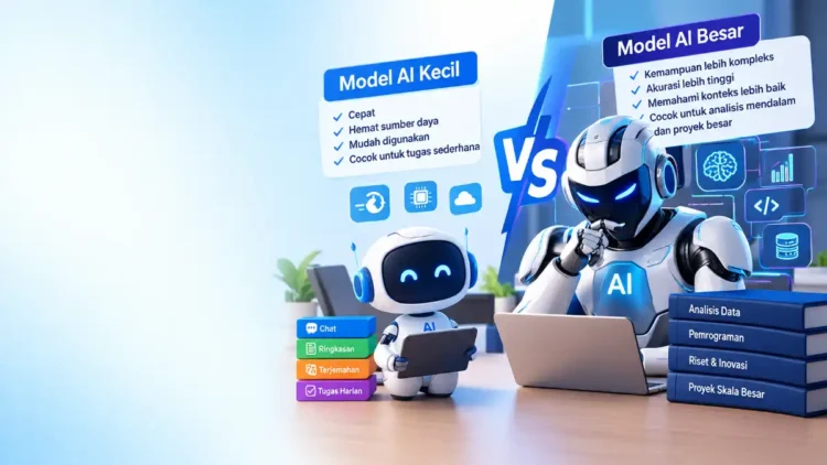 Model AI Kecil vs Besar: Beda, Kelebihan, dan Pilihannya