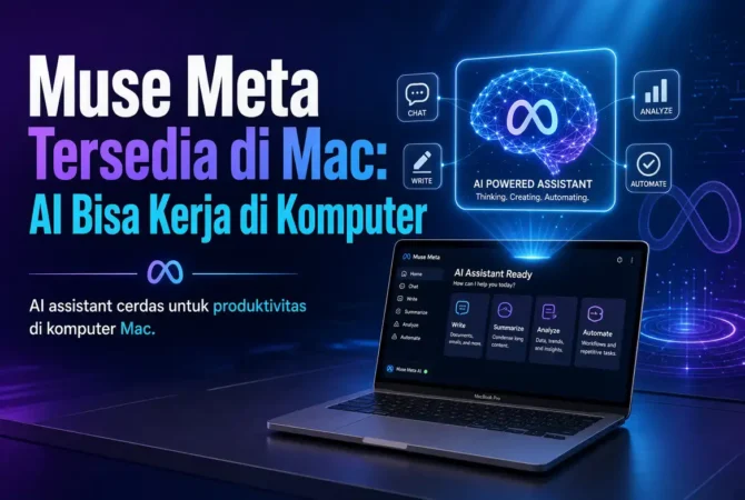 Muse Meta Tersedia di Mac: AI Bisa Kerja di Komputer