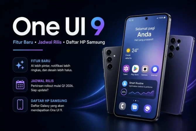 One UI 9: Fitur Baru, Jadwal Rilis, dan Daftar HP Samsung