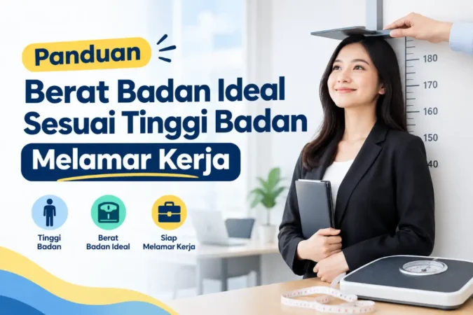 Panduan Berat Badan Ideal Sesuai Tinggi Badan Melamar Kerja