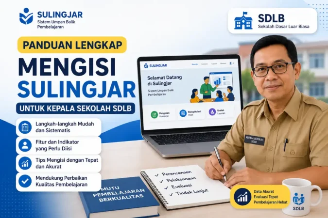 Panduan Lengkap Mengisi Sulingjar untuk Kepala Sekolah SDLB