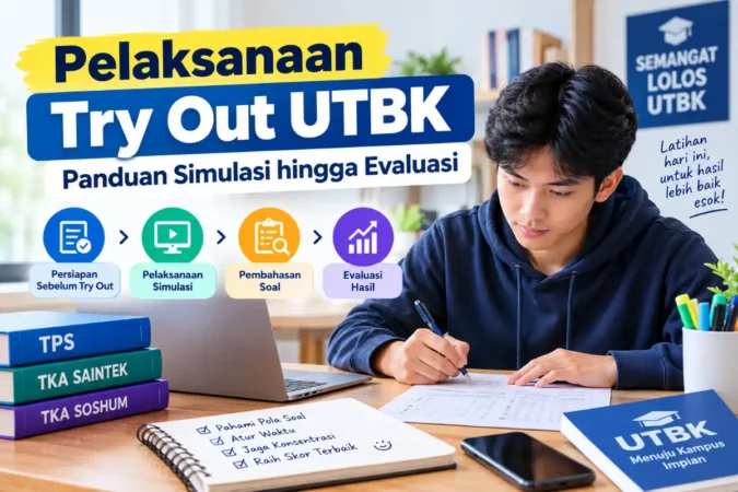 Pelaksanaan Try Out UTBK: Panduan Simulasi hingga Evaluasi