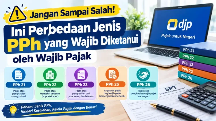 Jangan Sampai Salah! Ini Perbedaan Jenis PPh yang Wajib Diketahui oleh Wajib Pajak