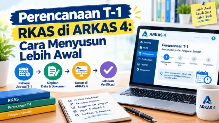 Perencanaan T-1 RKAS di ARKAS 4: Cara Menyusun Lebih Awal