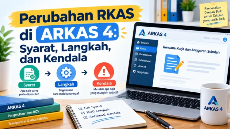 Perubahan RKAS di ARKAS 4: Syarat, Langkah, dan Kendala