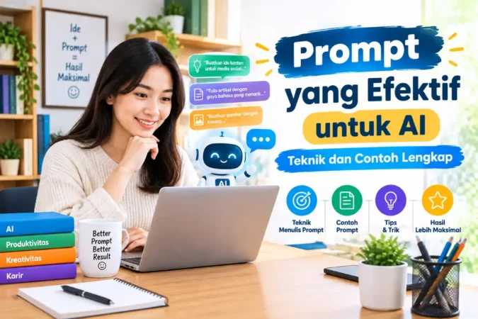 Prompt yang Efektif untuk AI: Teknik dan Contoh Lengkap
